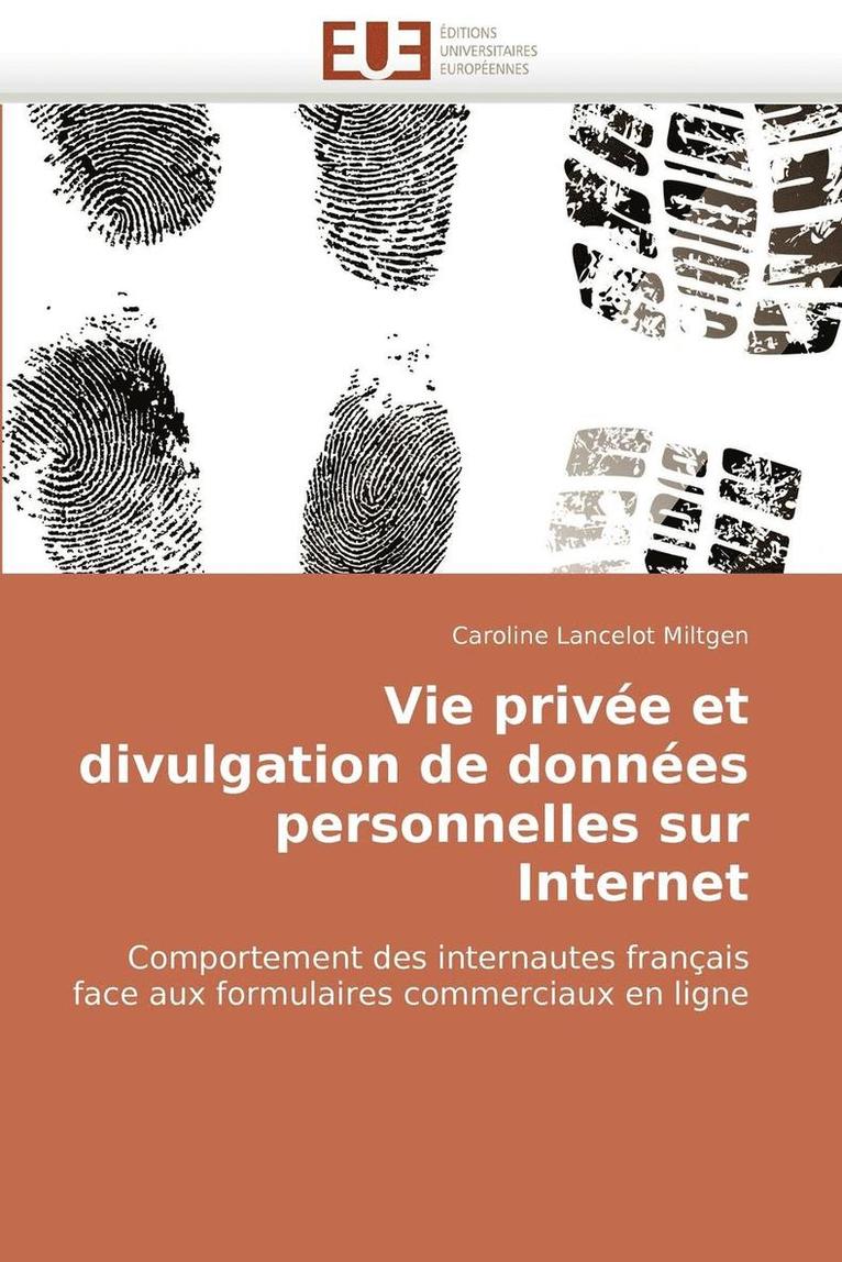 Vie Priv e Et Divulgation de Donn es Personnelles Sur Internet 1