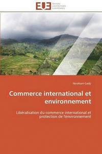 bokomslag Commerce International Et Environnement