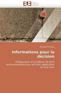 bokomslag Informations Pour La D cision