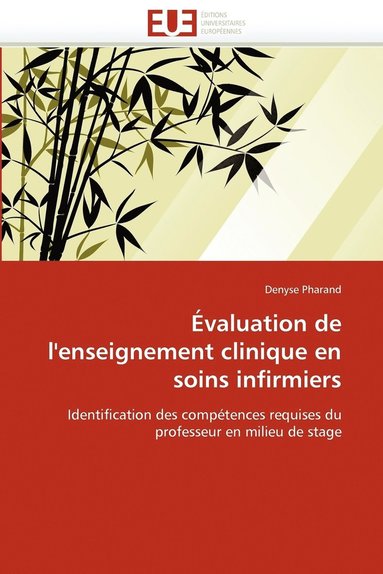 bokomslag Evaluation de L'Enseignement Clinique En Soins Infirmiers