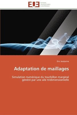 bokomslag Adaptation de maillages