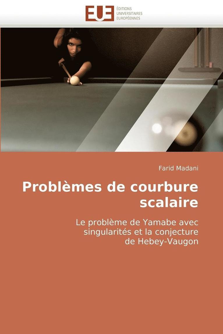 Madani-F, MADANI-F, Farid Madani - Probl�mes de Courbure Scalaire, Häftad