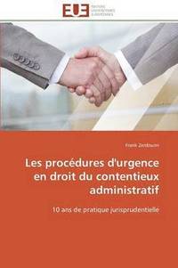 bokomslag Les Proc dures d'Urgence En Droit Du Contentieux Administratif