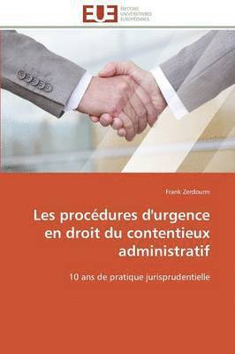 Les Proc dures d'Urgence En Droit Du Contentieux Administratif 1