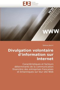 bokomslag Divulgation Volontaire D'Information Sur Internet