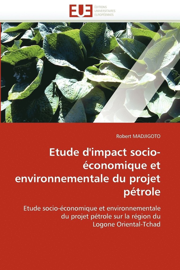 Etude D'Impact Socio-Economique Et Environnementale Du Projet Petrole 1