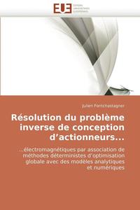 bokomslag R solution Du Probl me Inverse de Conception D Actionneurs...