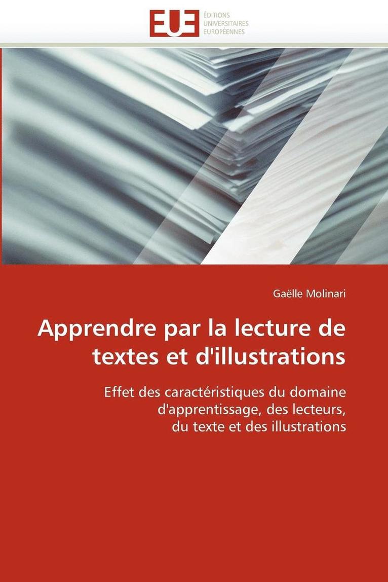 Apprendre par la lecture de textes et d''illustrations