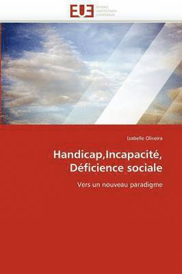 bokomslag Handicap, Incapacit , D ficience Sociale