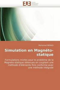 bokomslag Simulation En Magn?to-Statique