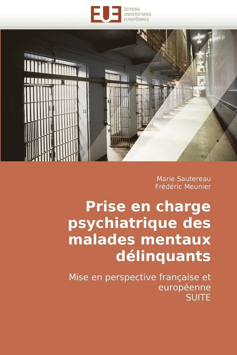 Prise En Charge Psychiatrique Des Malades Mentaux Delinquants 1