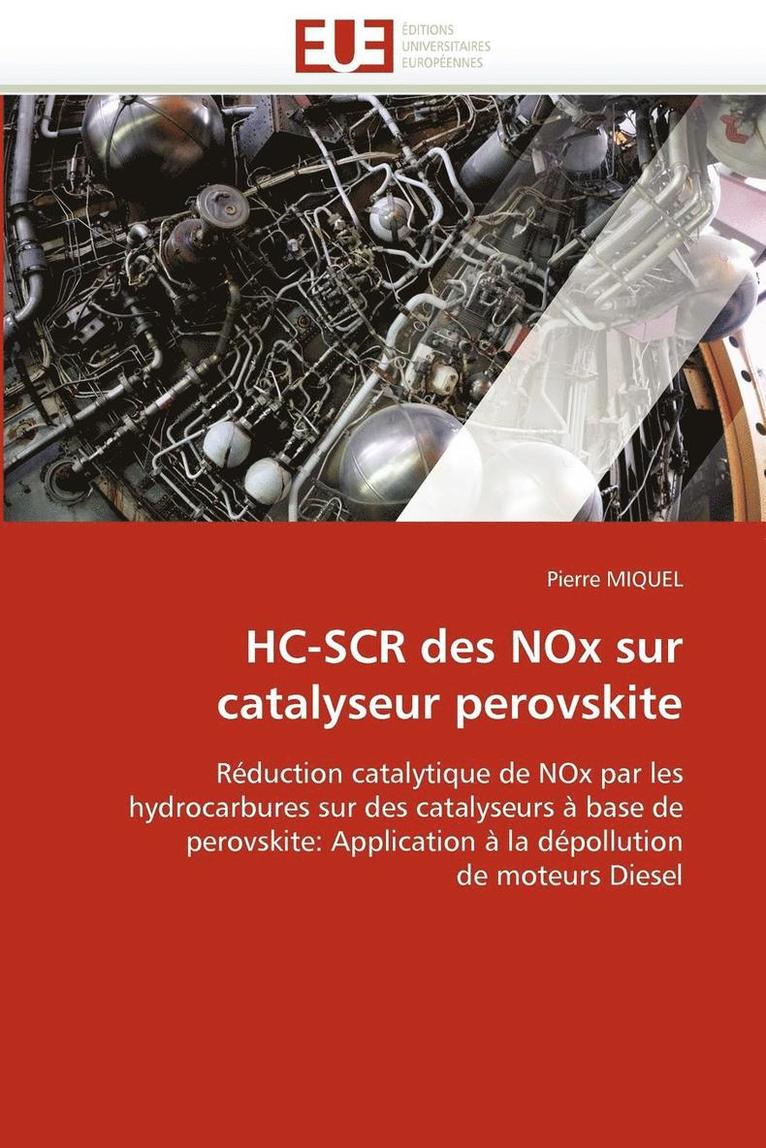 Hc-Scr Des Nox Sur Catalyseur Perovskite 1