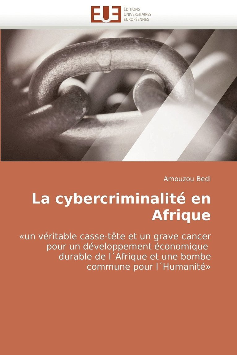 La Cybercriminalite En Afrique 1