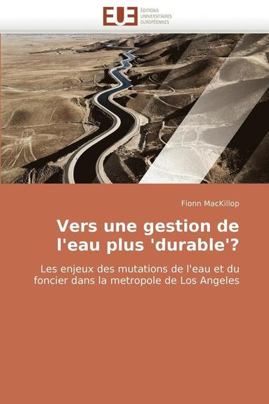 bokomslag Vers Une Gestion de l''eau Plus ''durable''?