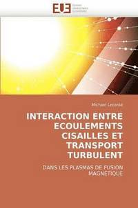 bokomslag Interaction Entre Ecoulements Cisailles Et Transport Turbulent