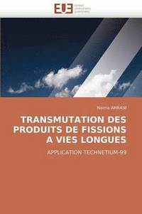 bokomslag Transmutation Des Produits de Fissions a Vies Longues