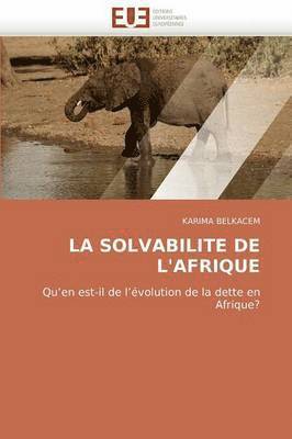 Belkacem-K, TBD, Karima Belkacem - solvabilite de l''afrique, Häftad