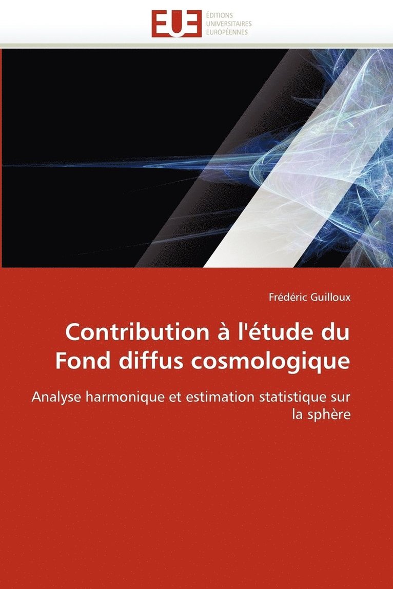 Contribution A L'Etude Du Fond Diffus Cosmologique 1