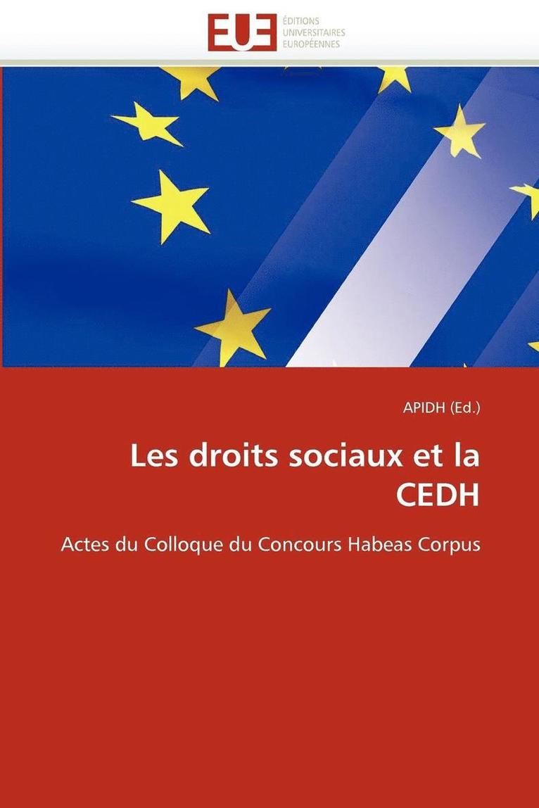 Les Droits Sociaux Et La Cedh 1