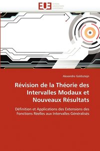 bokomslag Revision de La Theorie Des Intervalles Modaux Et Nouveaux Resultats