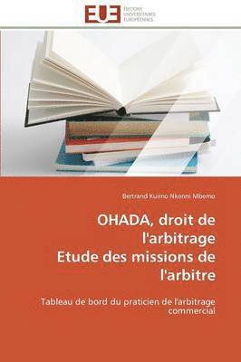 bokomslag Ohada, Droit de l'Arbitrage Etude Des Missions de l'Arbitre