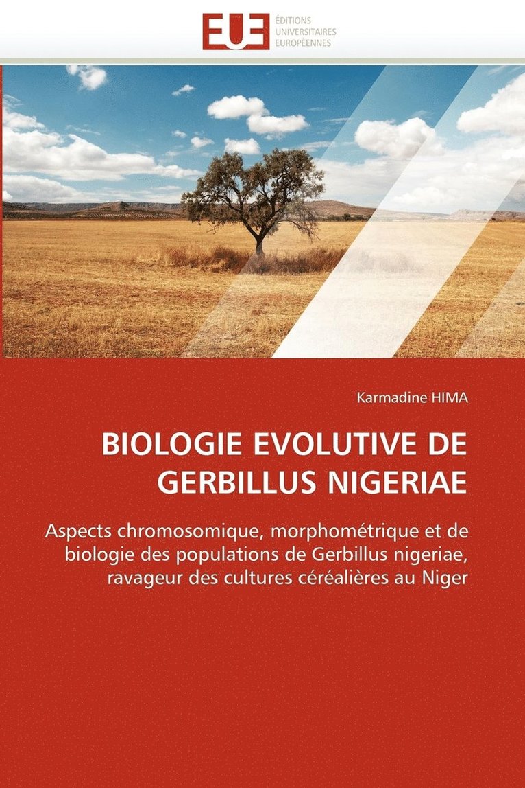 Biologie Evolutive de Gerbillus Nigeriae 1
