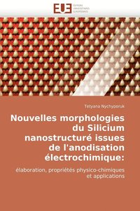 bokomslag Nouvelles Morphologies Du Silicium Nanostructure Issues de L''Anodisation Electrochimique