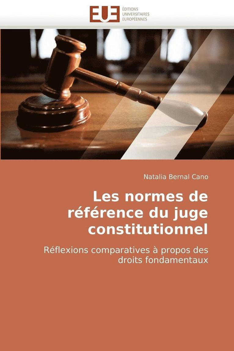 Les Normes de R f rence Du Juge Constitutionnel 1