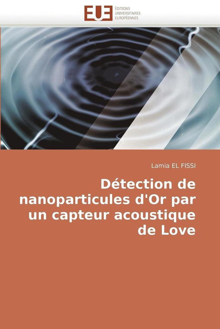 D tection de Nanoparticules d'Or Par Un Capteur Acoustique de Love 1
