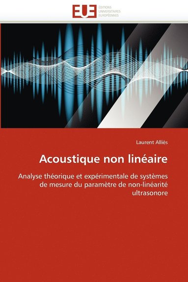 bokomslag Acoustique Non Lineaire