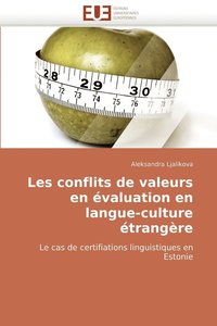 bokomslag Les Conflits de Valeurs En Evaluation En Langue-Culture Etrangere