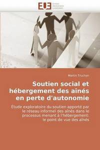 bokomslag Soutien social et hébergement des aînés en perte d''autonomie