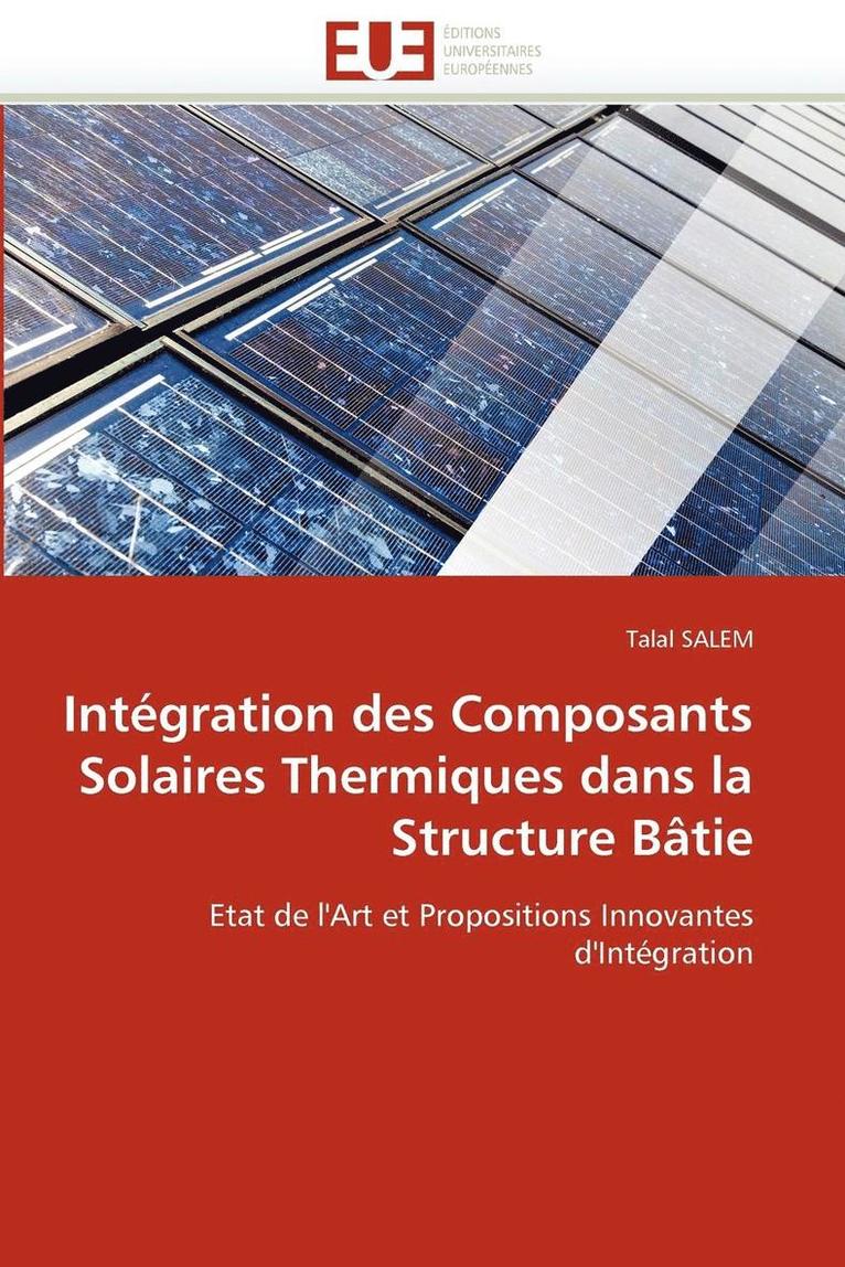 Int gration Des Composants Solaires Thermiques Dans La Structure B tie 1