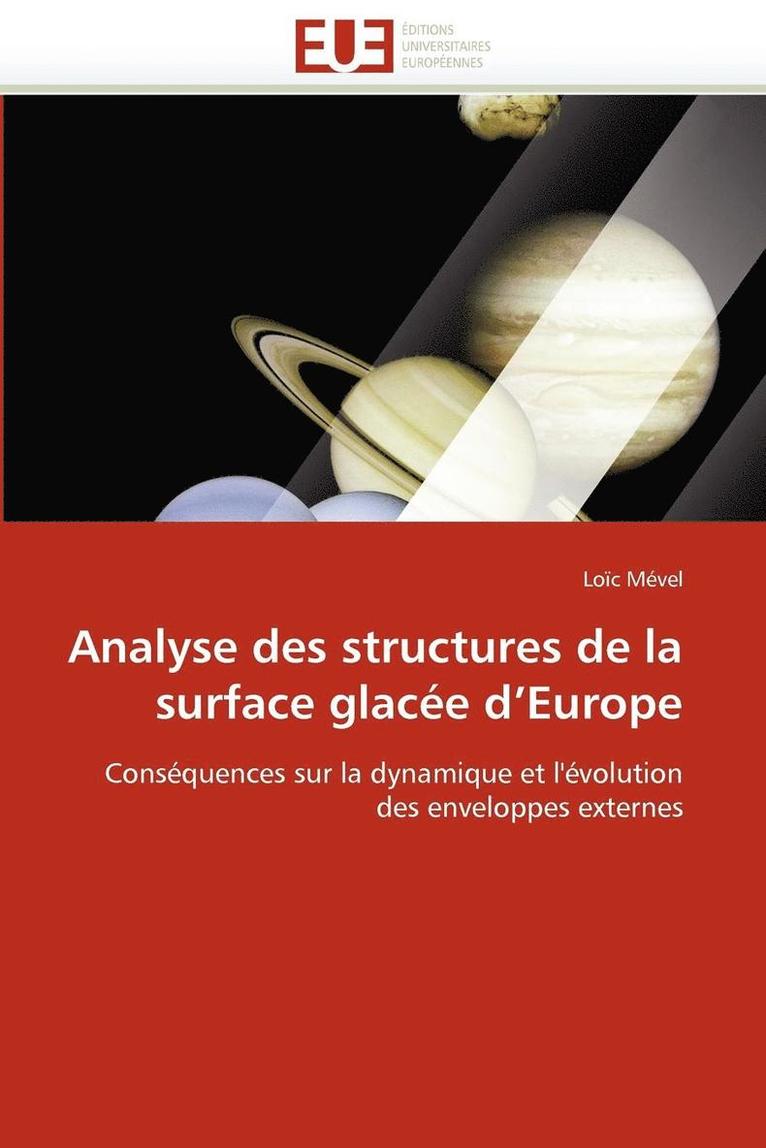 Analyse Des Structures de la Surface Glac e D Europe 1