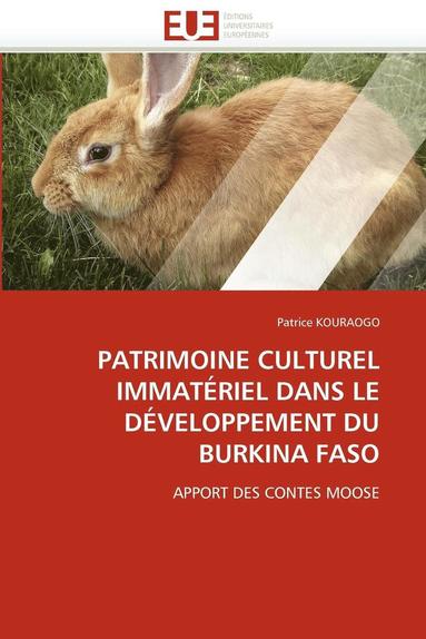 bokomslag Patrimoine Culturel Immat riel Dans Le D veloppement Du Burkina Faso