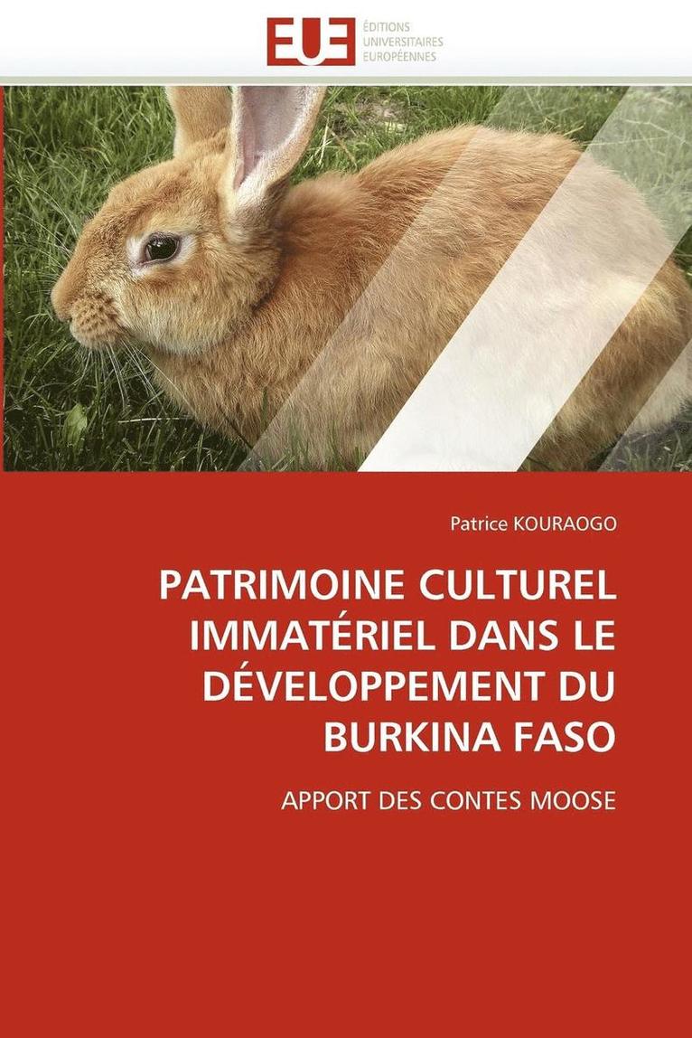 Patrimoine Culturel Immat riel Dans Le D veloppement Du Burkina Faso 1