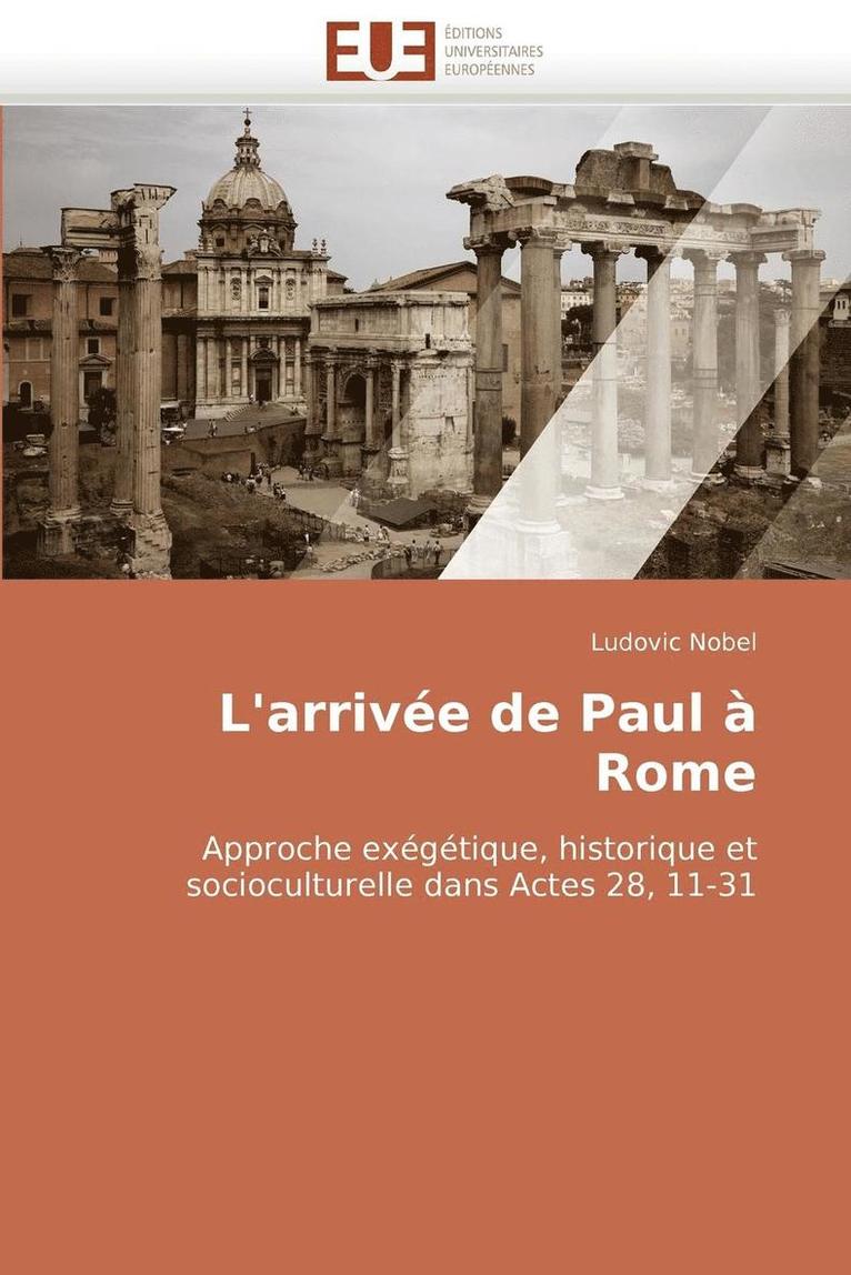 Nobel-L, TBD - L'arrivée de paul à rome, Häftad