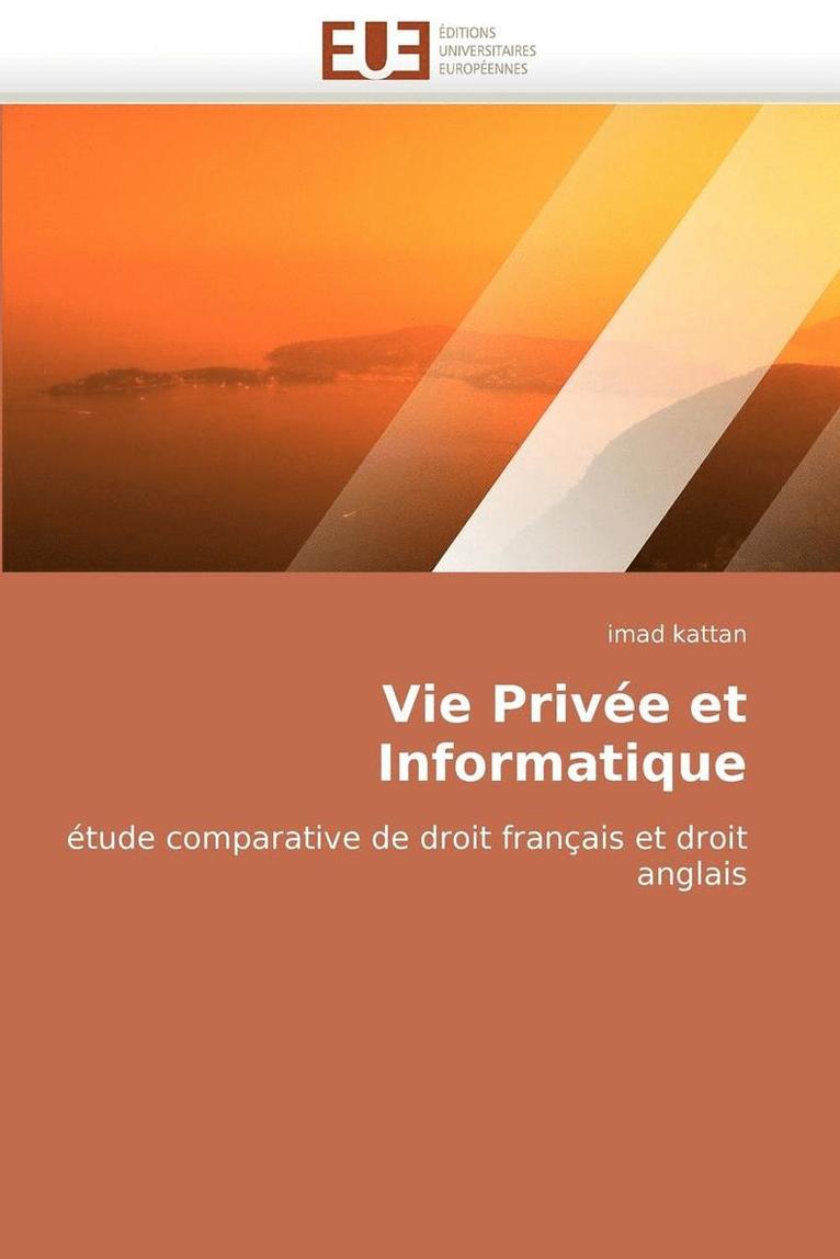 Vie Priv e Et Informatique 1