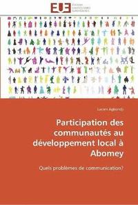 bokomslag Participation des communautés au développement local à abomey