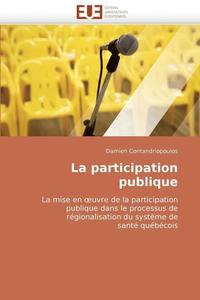 bokomslag La Participation Publique