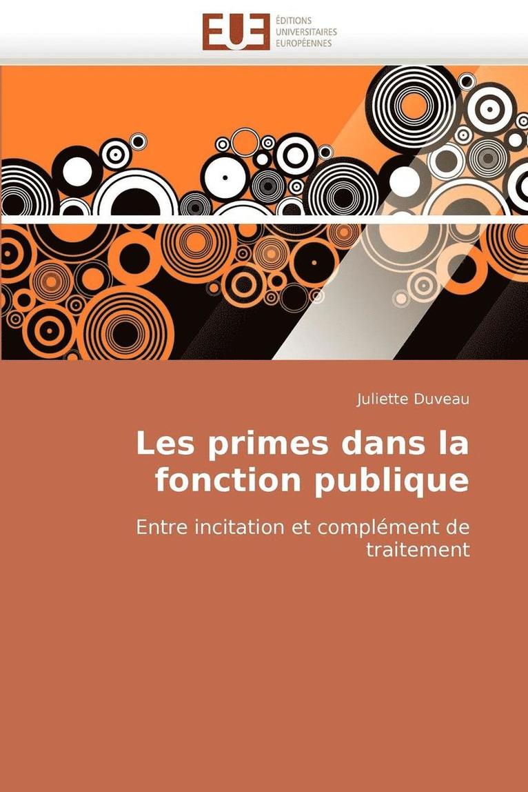 Les Primes Dans La Fonction Publique 1