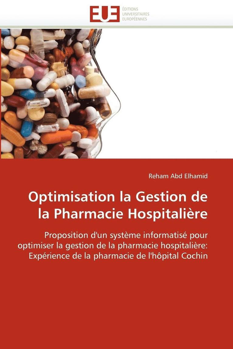 Optimisation La Gestion de la Pharmacie Hospitali re 1