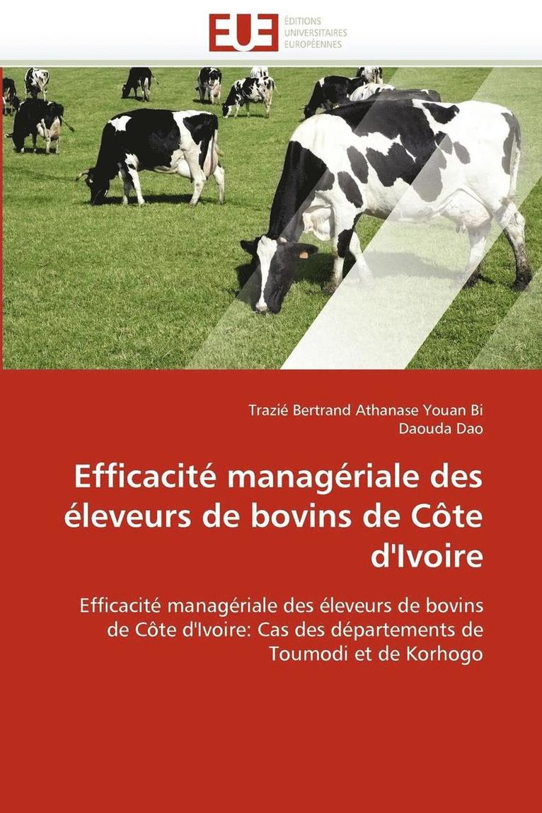 Efficacit  Manag riale Des  leveurs de Bovins de C te d''ivoire 1