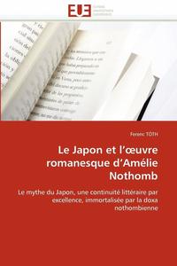 bokomslag japon et l'oeuvre romanesque d'amélie nothomb