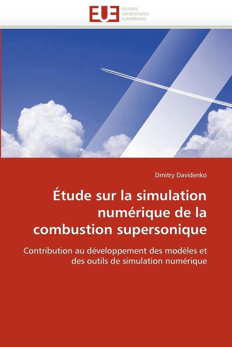  tude Sur La Simulation Num rique de la Combustion Supersonique 1