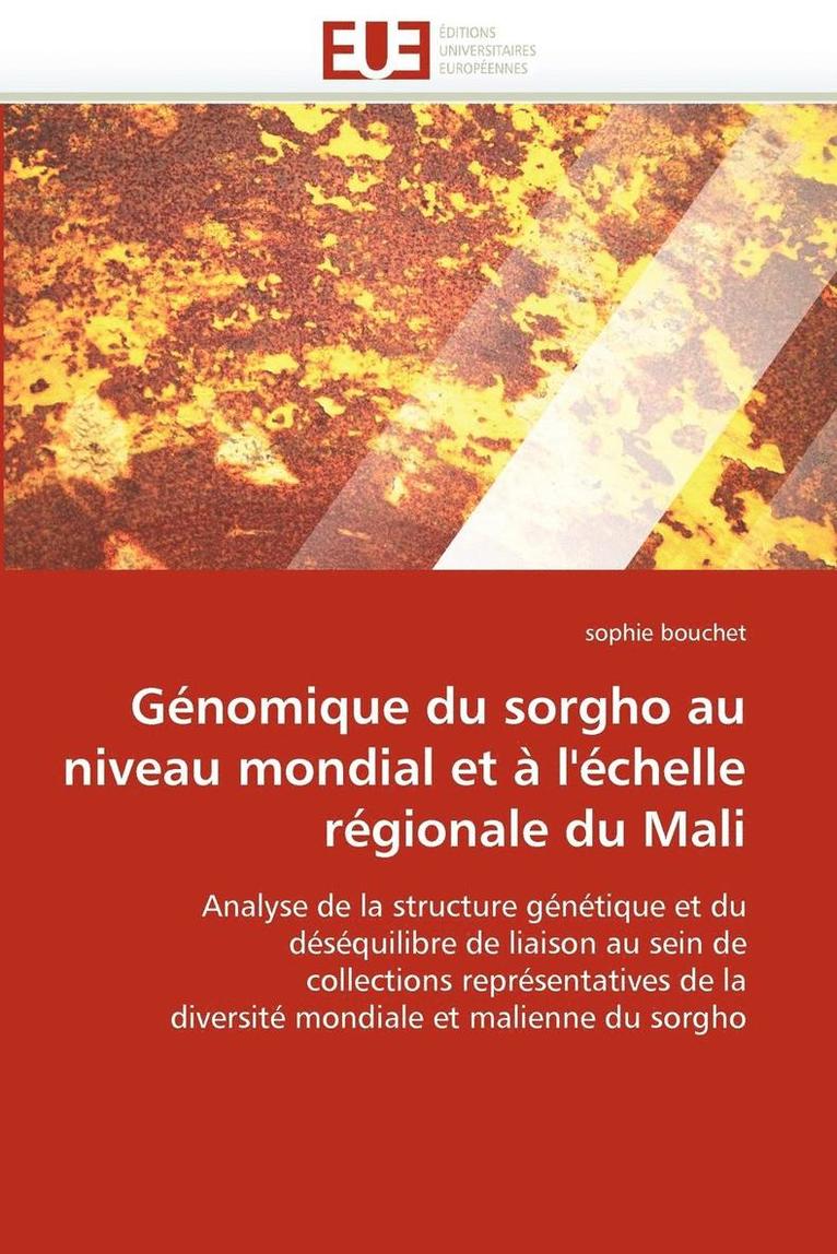 G nomique Du Sorgho Au Niveau Mondial Et   l' chelle R gionale Du Mali 1