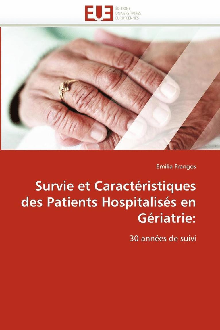 Survie Et Caract ristiques Des Patients Hospitalis s En G riatrie 1