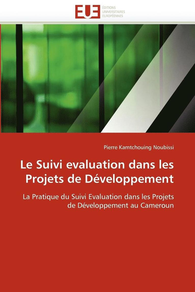 Le Suivi Evaluation Dans Les Projets de D veloppement 1