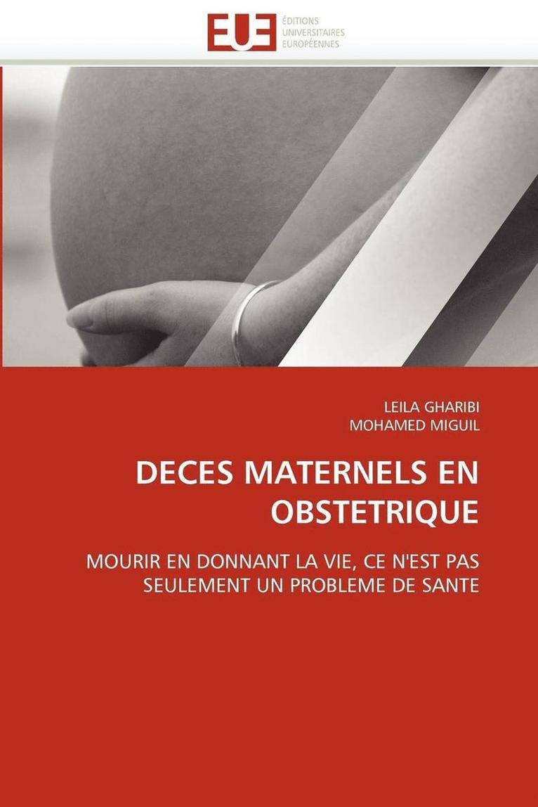 Deces Maternels En Obstetrique 1