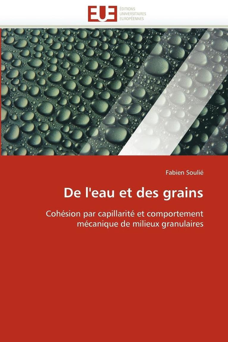 de l''eau Et Des Grains